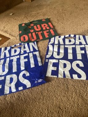 Urban Outfitters set of 3 cloth bags